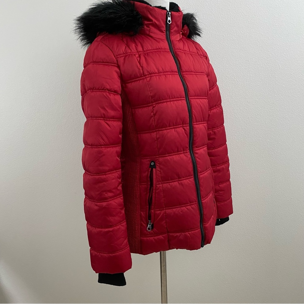Nautica | Water Resistant Red Hooded Jacket - Picture 5 of 17